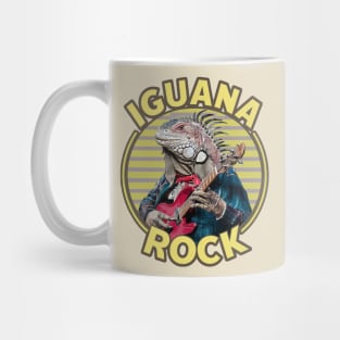 Lizard Rockstar - Iguana Rock Mug